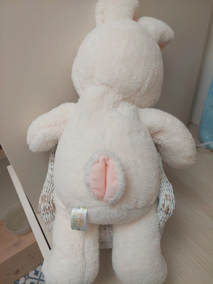 Les z'amis nature - belle peluche lapin - photo numéro 4