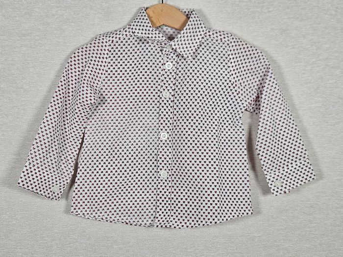 Chemise manches longues mio dino 80 cm 12 mois - photo numéro 1