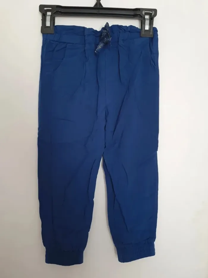 Pantalon leger bleu vertbaudet taille 4 ans - photo numéro 3