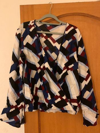 Blouse cache cœur Benetton