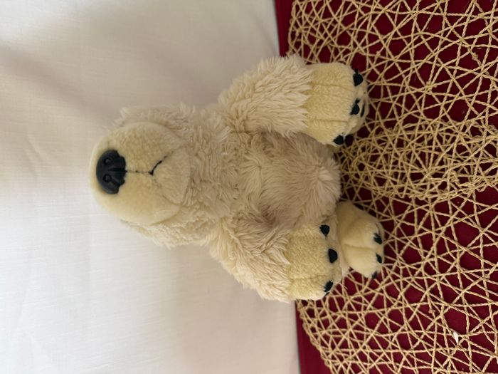 Peluche ours polaire MARINELAND beige - photo numéro 2