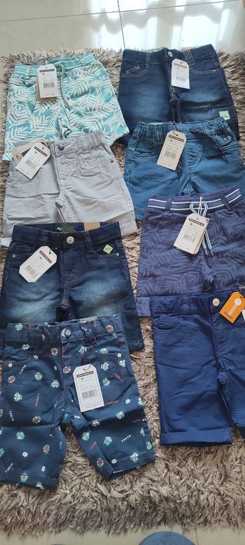 Lot de 8 bermudas sgm