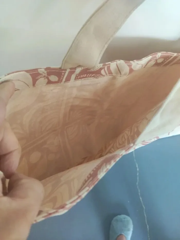 Grand Tote bag en coton - photo numéro 6
