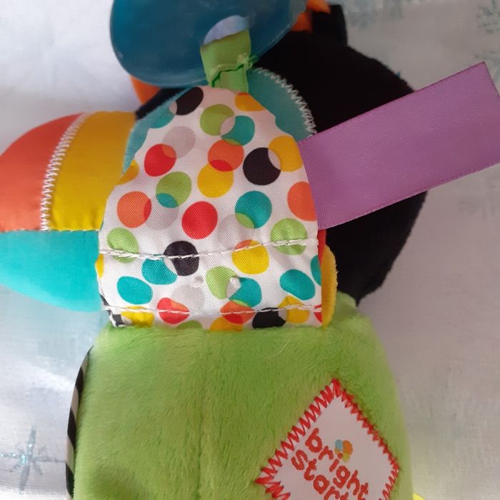 Doudou-peluche Petit Toucan *multi-textures - photo numéro 7