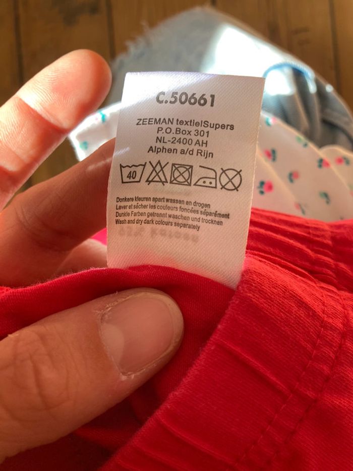 Lot d 3 leggings courts taille 3 mois - photo numéro 7