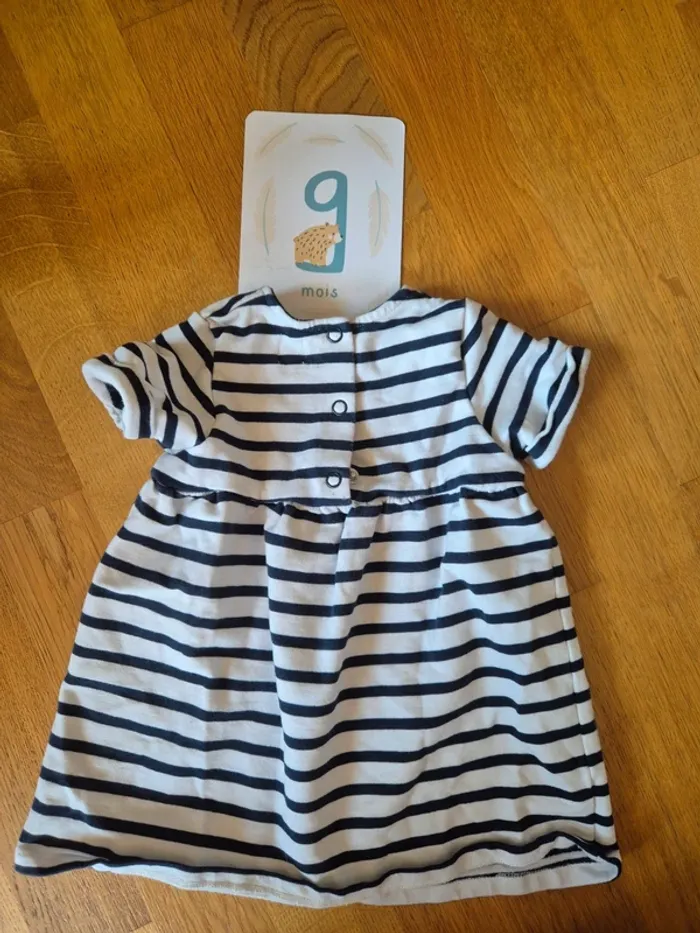 Robe marinière coton epais - photo numéro 3