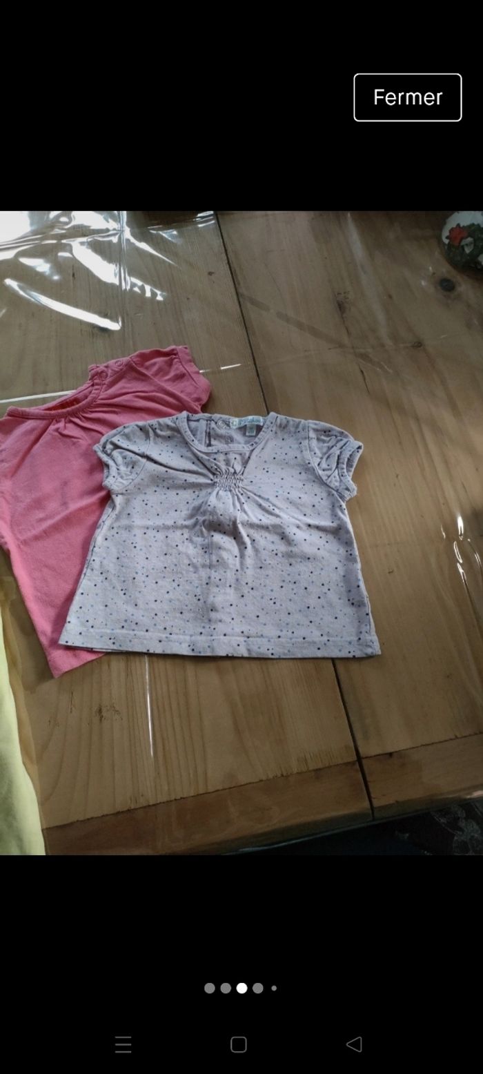 Lot 3 t-shirt 6m - photo numéro 2