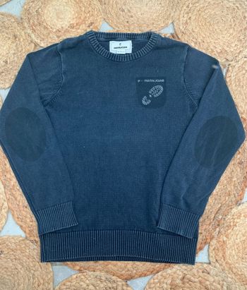 Superbe pull marine Pataugas 8 ans