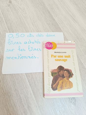 Livre Duo série Romance