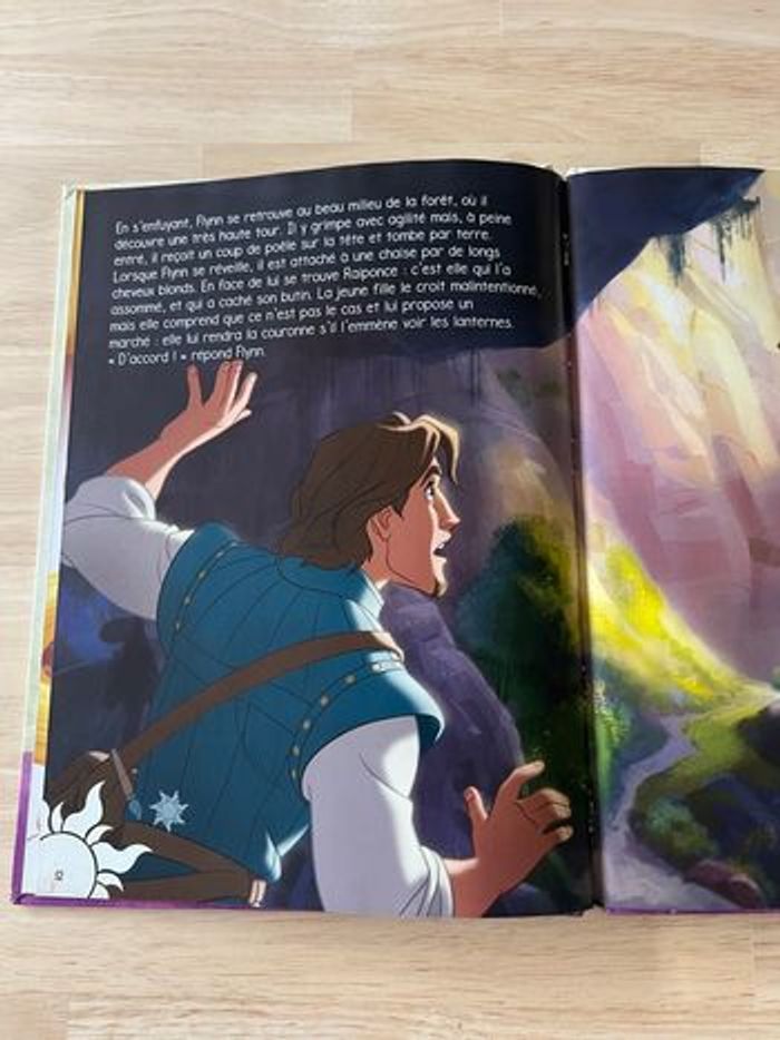 Livre Disney Audiocontes Magiques n°18 – Raiponce – Bon État (Sans Figurines) - photo numéro 8