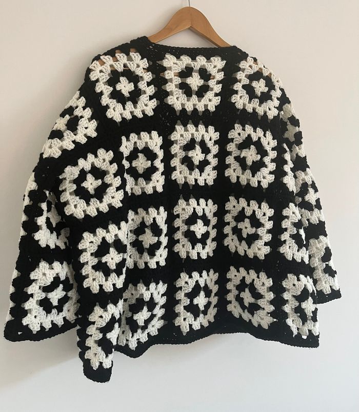 veste crochet granny fait main - photo numéro 6