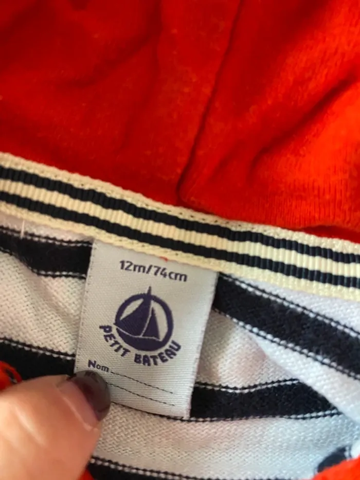 Veste zippee - 12 mois - photo numéro 2