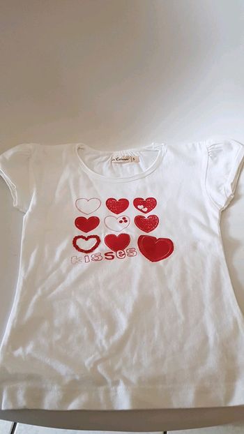 Tee-shirt manches courtes fille