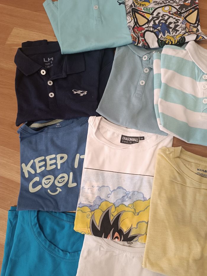 Lot de 27 t-shirts manches courtes - photo numéro 3