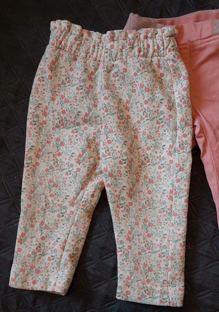 Lot de 3 pantalons 9 mois - photo numéro 2