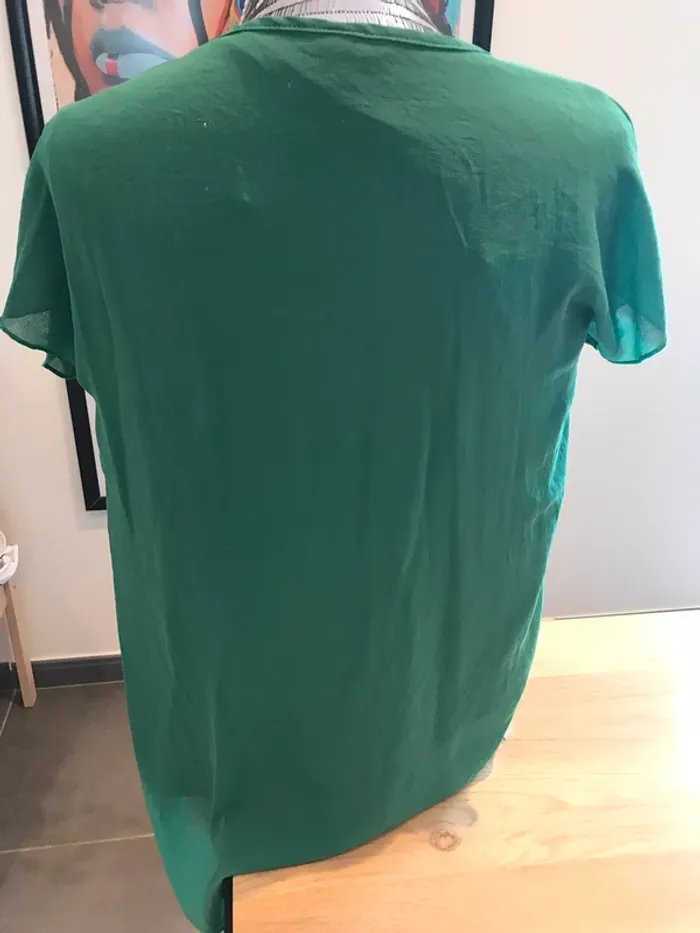 Top blouse oversize taille M - photo numéro 4