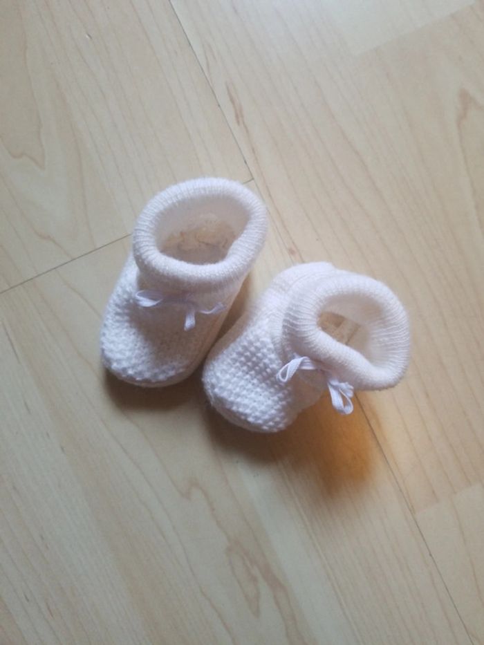 Chaussons tricot - photo numéro 2