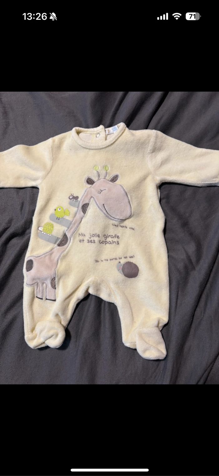 Lot pyjama fille 1 mois - photo numéro 4