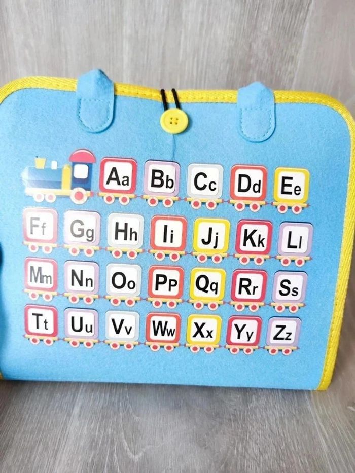 Livre éducatif en feutrine apprentissage - photo numéro 18