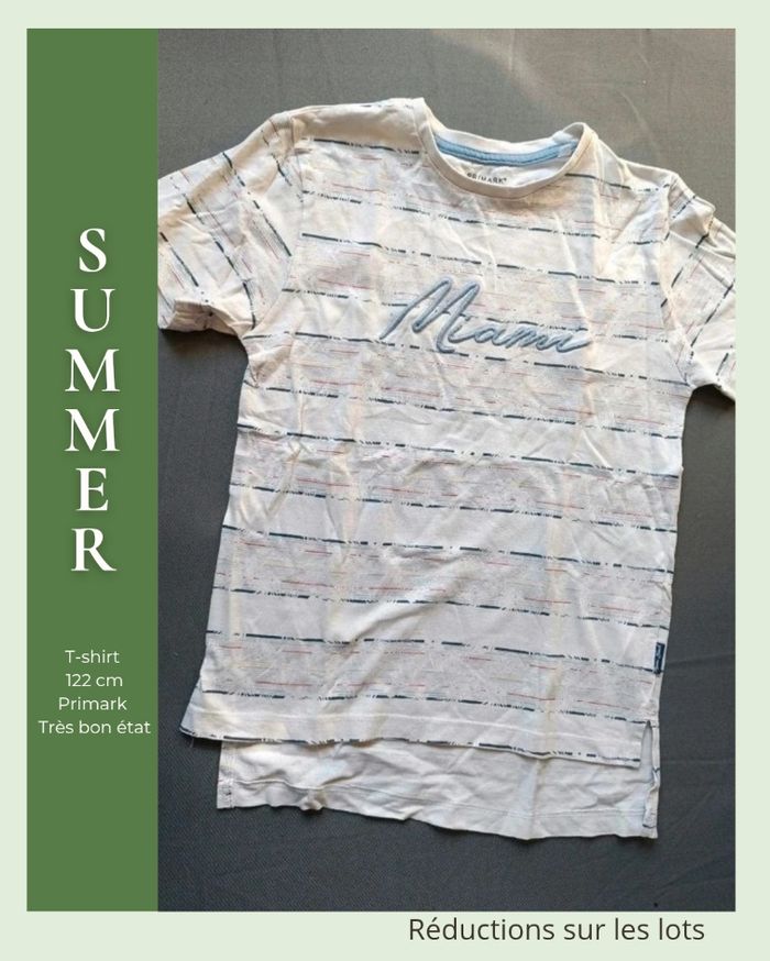 ✨ T-shirt "Miami" – Primark ✨ - photo numéro 1