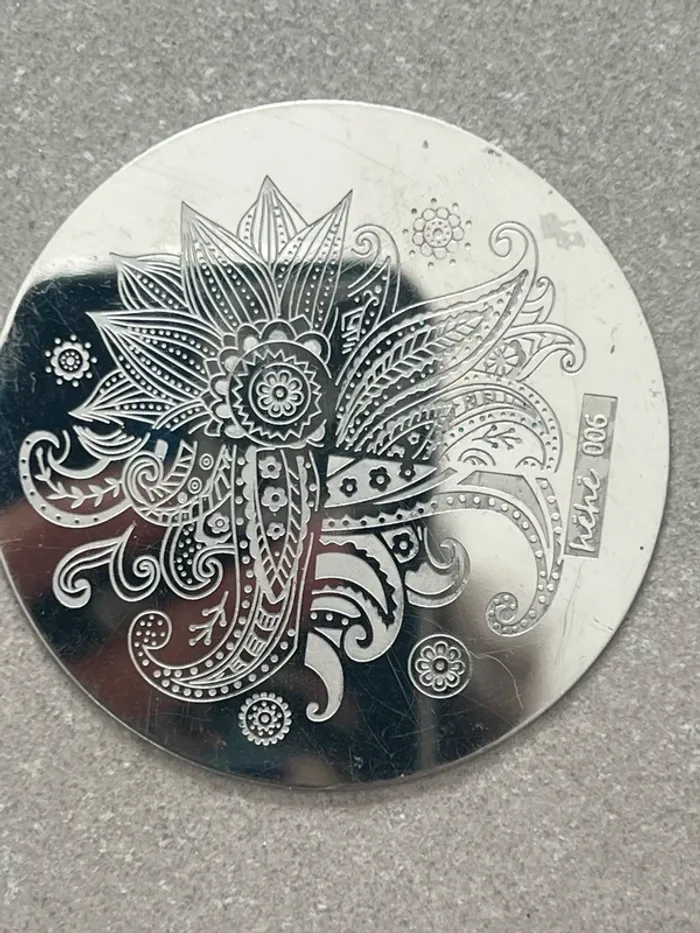 Lot 8 plaques Stamping Nail Art - photo numéro 7