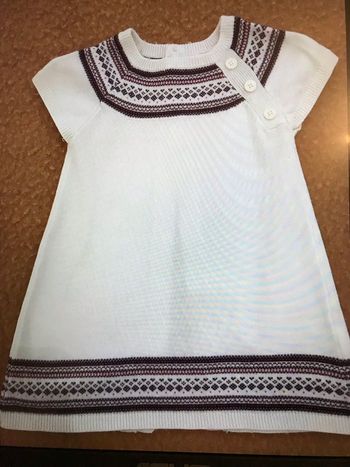 Robe manches courtes