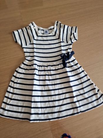 Robe été petit bateau