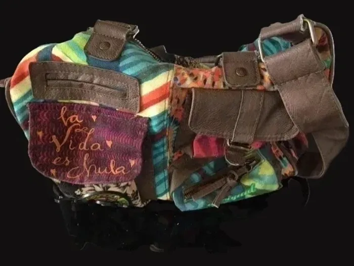 👜 Sac Desigual multicolore – Bandoulière – Bon état - photo numéro 5