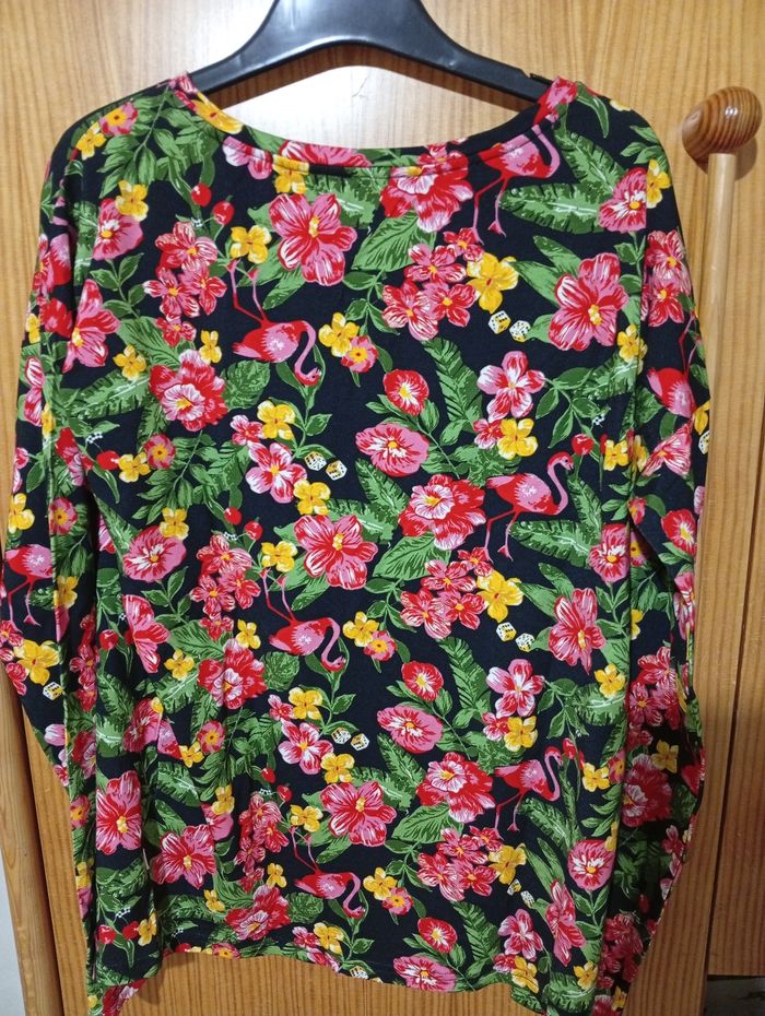 Haut imprimé manches longues - photo numéro 4