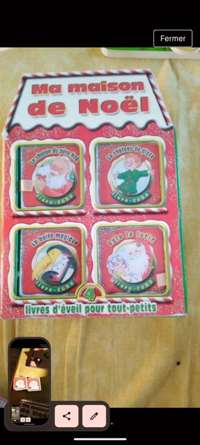 Livre la maison de Noël