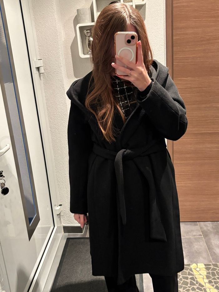 Manteau noir Morgan taille 36 laine - photo numéro 5