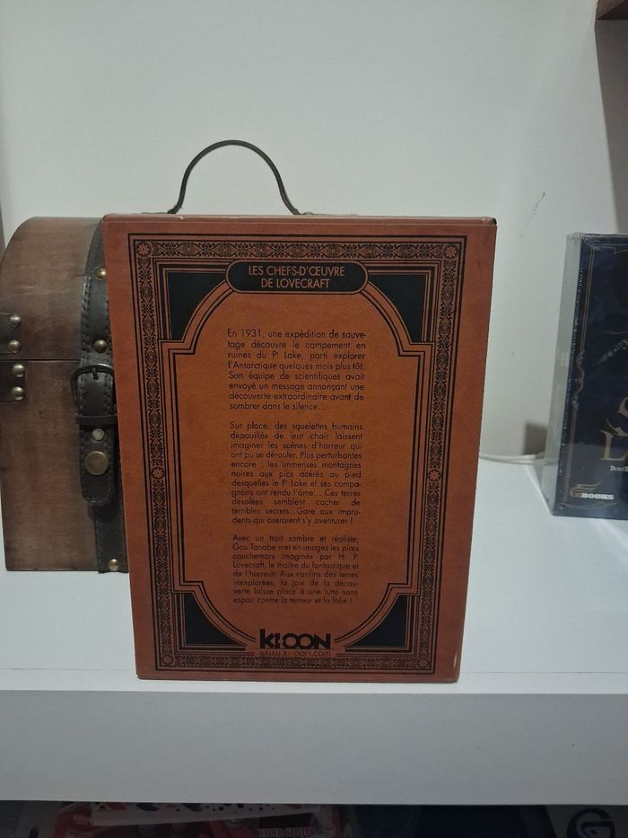 Coffret Les Chefs D'œuvre Lovecraft Les Montagnes Hallucinées Manga - photo numéro 3