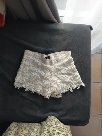 Short blanc du nil taille 1