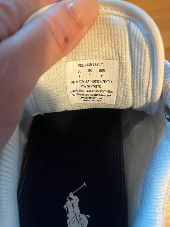 Baskets Ralph Lauren en taille 41 - photo numéro 8