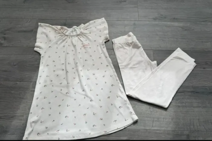 Pyjama chemise de nuit 2 en 1 Vertbaudet fille 8 ans