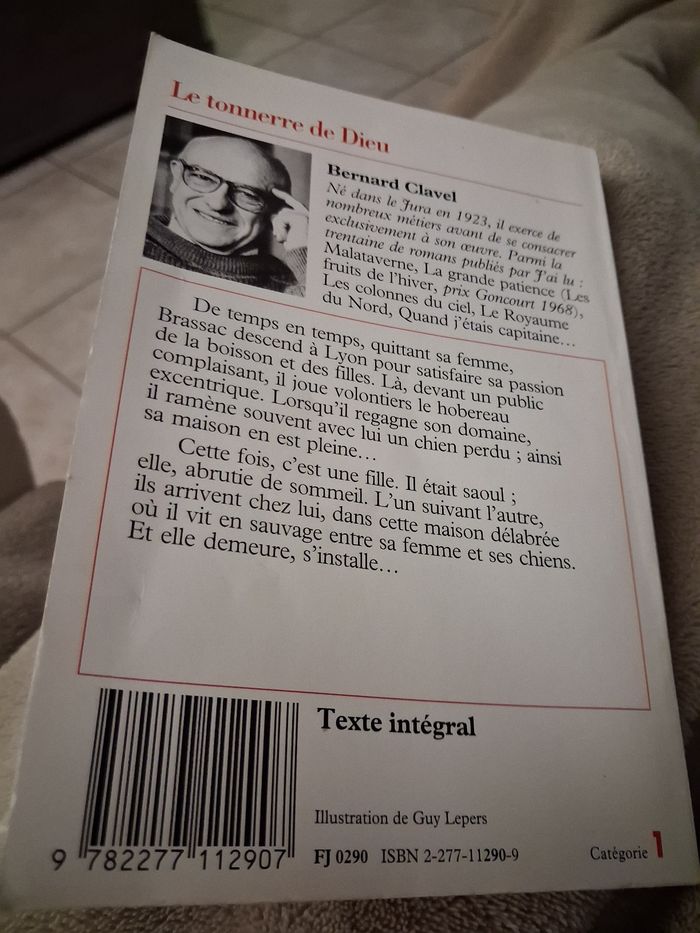 Le tonnerre de dieu de Bernard clavel - photo numéro 2