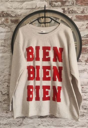 T-shirt long beige