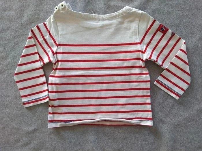 Sweat marinière rouge Orchestra 18 mois - photo numéro 2