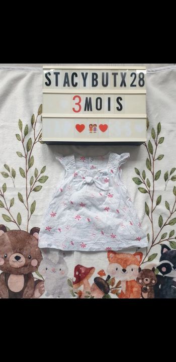 Jolie robe d'été 3 mois