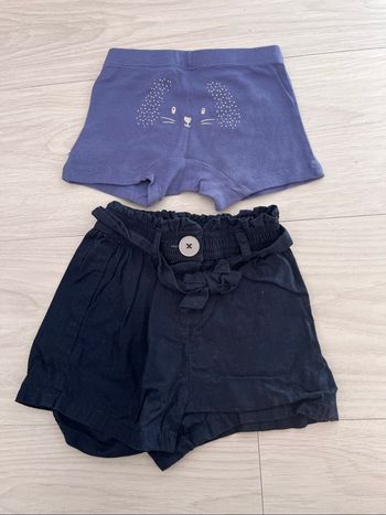Lot 2 short 12mois