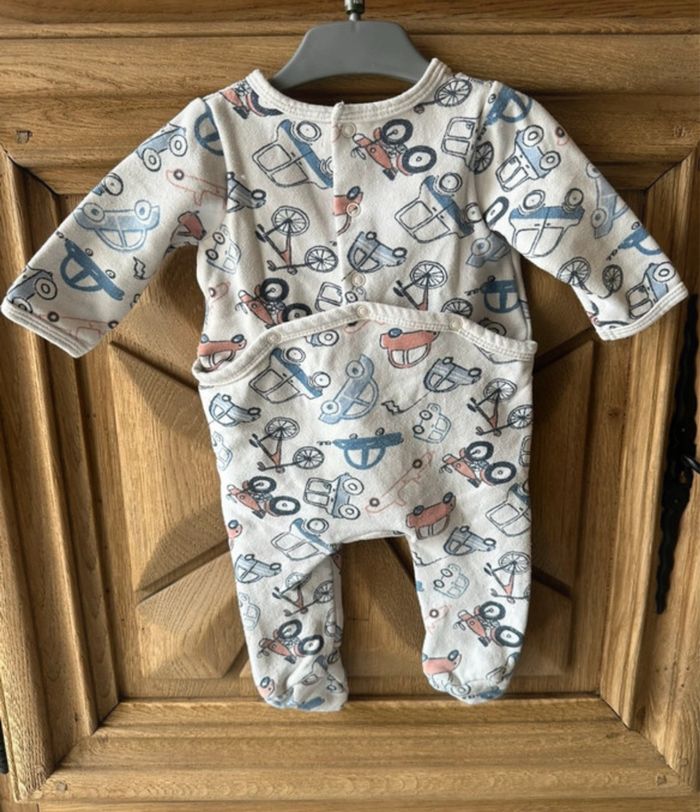 Pyjama épais - Gemo - Taille 3 mois - photo numéro 2