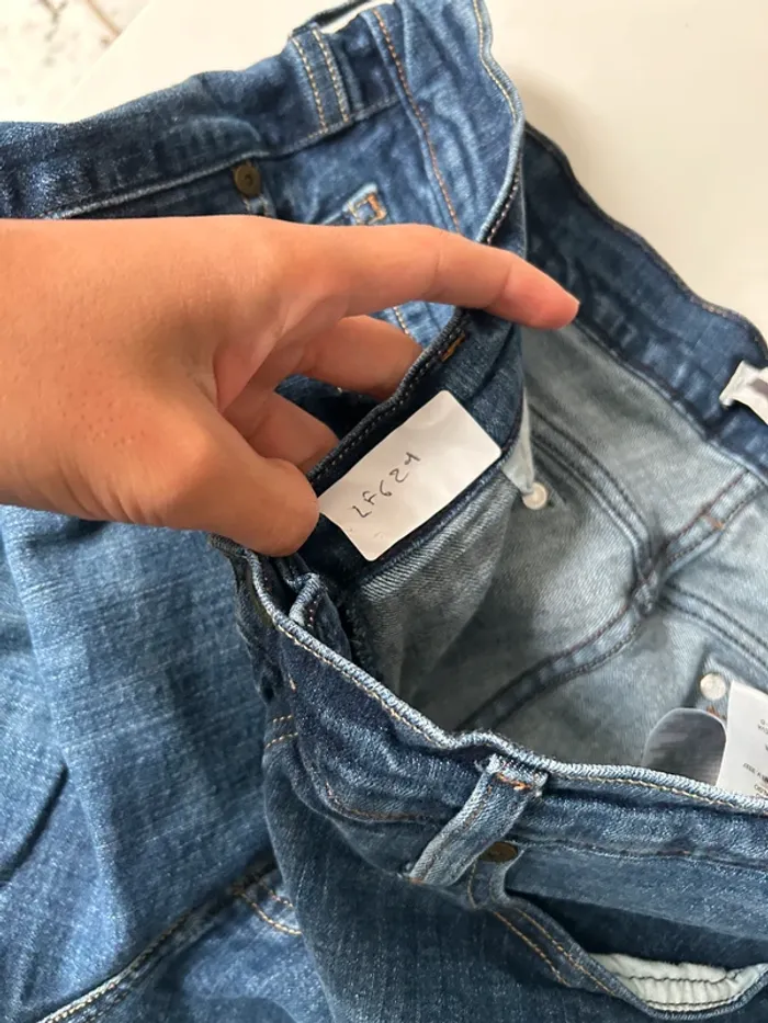 Jean Levi's Femme Bleu Marine W32 L34 | 515 Bootcut | Taille FR42 | Très Bon État LF621 - photo numéro 4