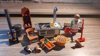 Lot playmobil cuisinière en très bon état