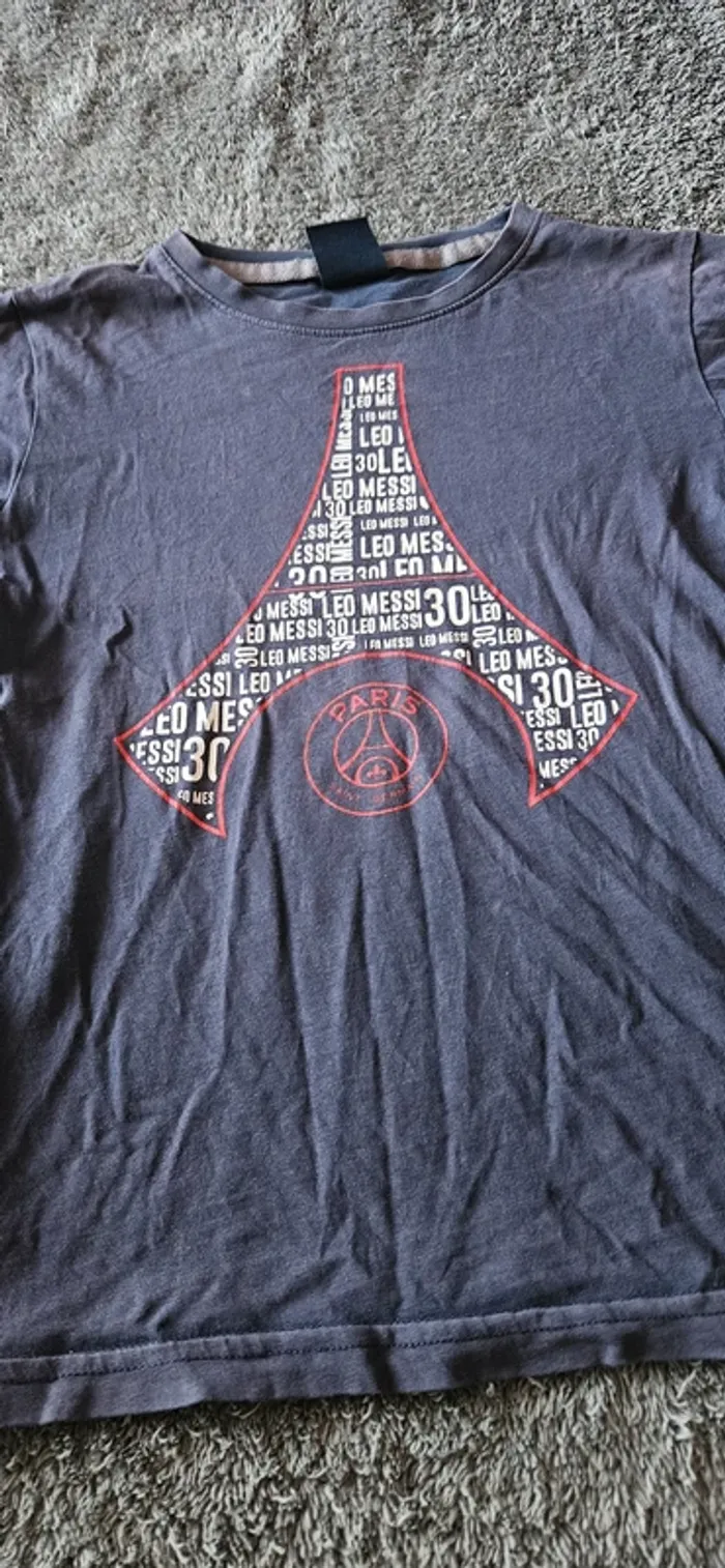 Tee-shirt Paris Messi 10 ans - photo numéro 2