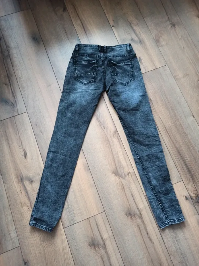 Jeans slim gris foncé homme 28US - photo numéro 3