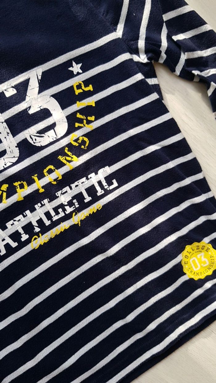 Ensemble 2 pièces garçon 10ans tee shirts manches longues - photo numéro 3