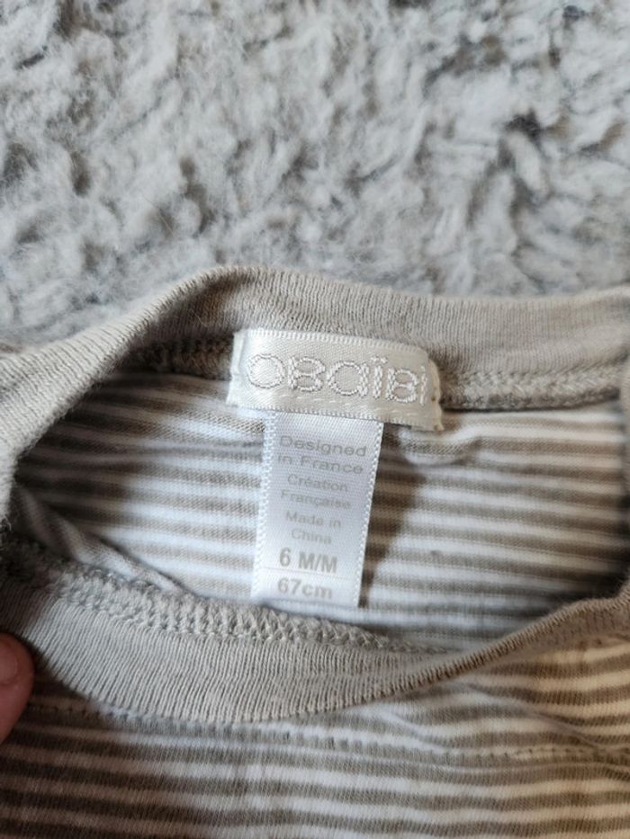 Tee shirt 6 mois - photo numéro 3