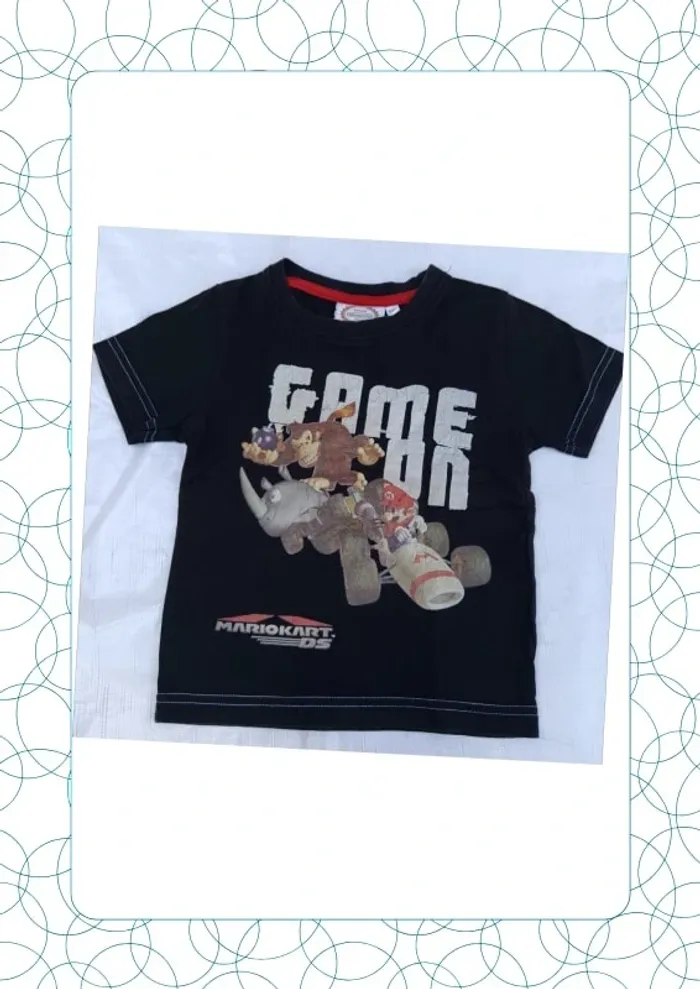 Tee shirt 24-36 mois Nintendo