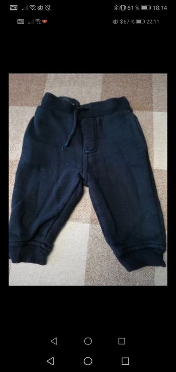 Bas de jogging 6 mois Marine orchestra