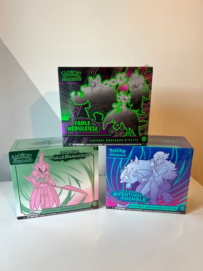 Lot de 3 etb - photo numéro 2